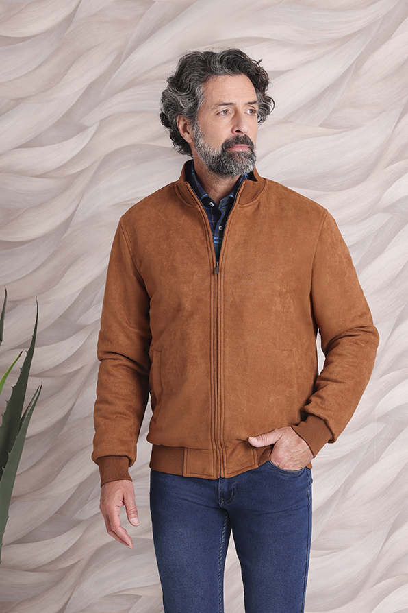 Parka marrón para hombre la colección otoño-invierno Tem Fórmula moda B2B